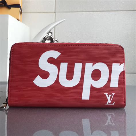 louis vuitton wallet supreme.